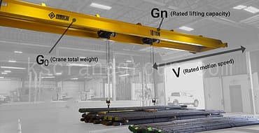 Overhead Crane Longitudinal Impact Force
