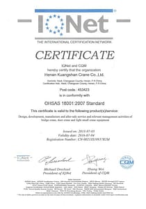 OHSAS 18001