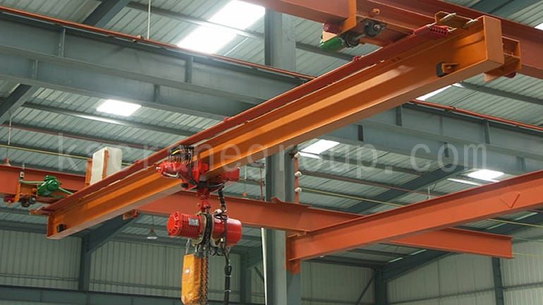 under hung overhead crane
