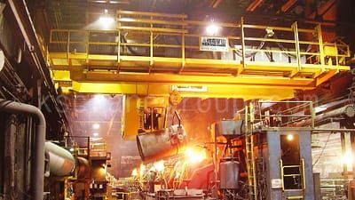 5 foundry crane for steel factory