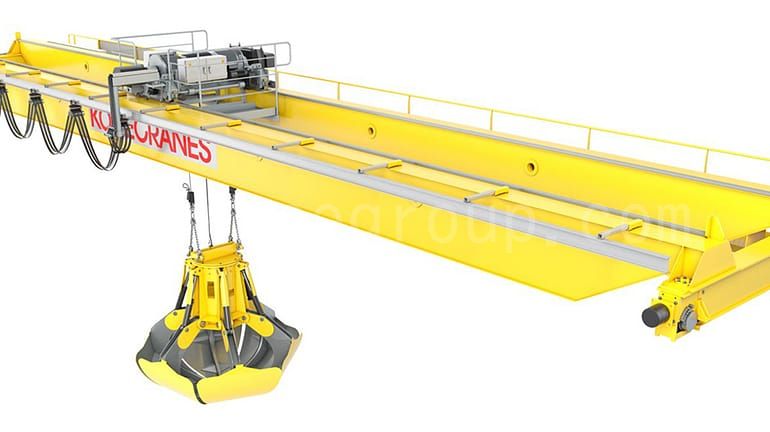 garbage grab crane