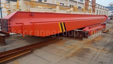 Two Set Gantry Crane and Four Set Overhead Crane Exported to Tajikistan 5