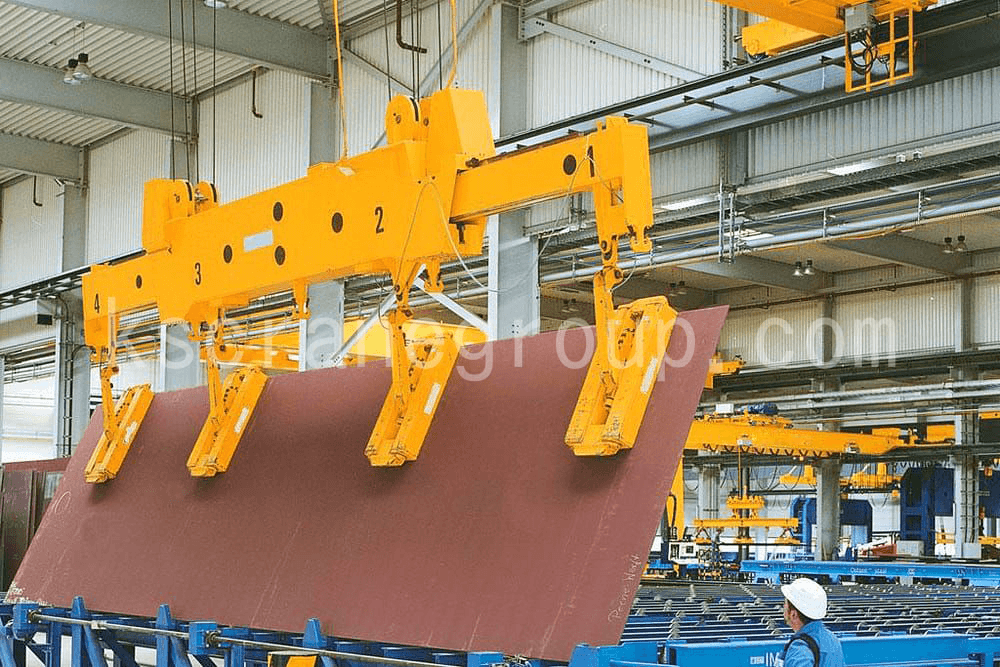 1 Tornalama ve Yandan Asma için Kaldırma Elektromıknatısı 