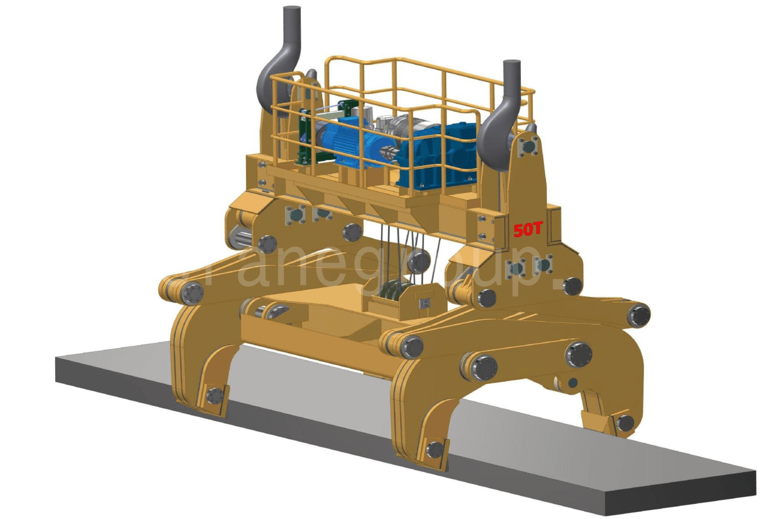 Slab Lifting Tongs For Safe And Efficient Slab Handling - KSCRANE