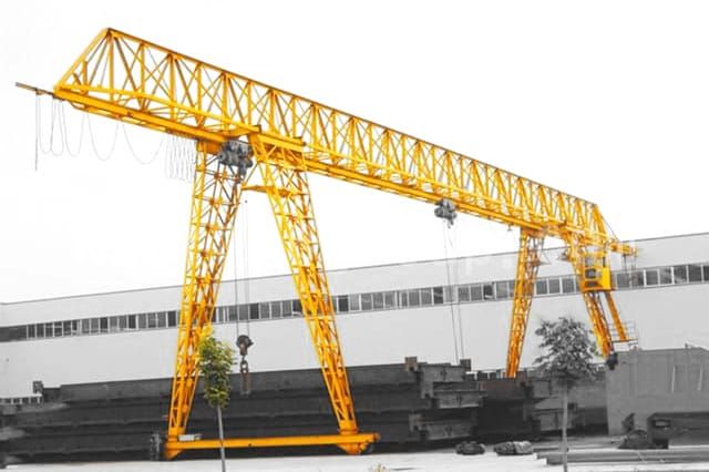 Menu de la grue à portique monopoutre MH