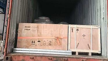 Доставка однобалкового крана європейського типу на Сейшельські острови3