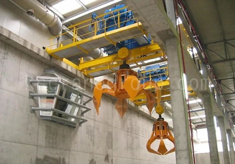 Incineration Plant Waste Grab Crane Selection