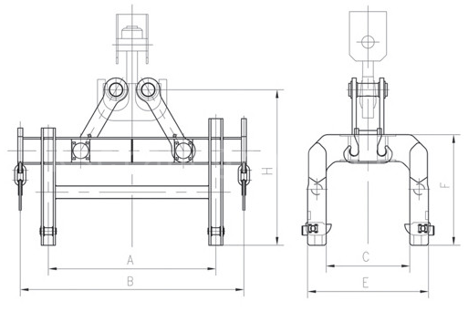13Cylinder Mill Backup Roll Tongs