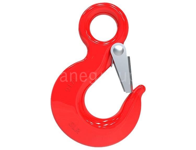 13Forged eye hooks with rigging hook safety latch 