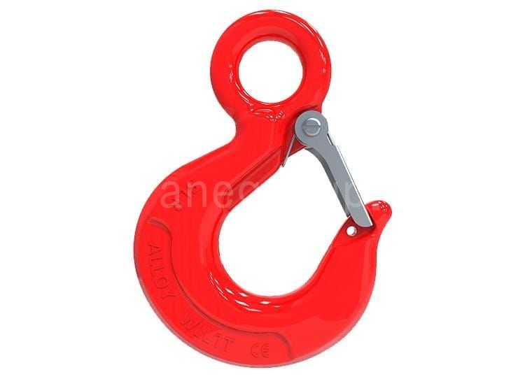 16Forged eye hooks with safety latch