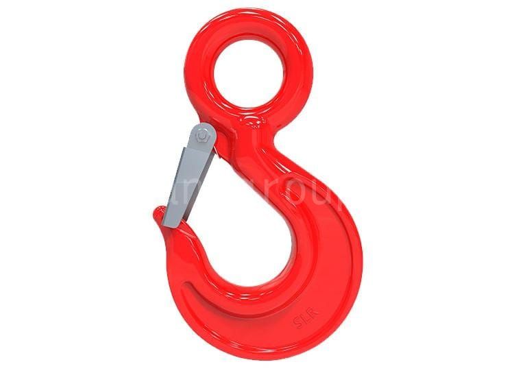 18Italian forged eye hooks with safety latch