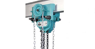 1T 100T Integrated manual chain hoist with trolley watermarked