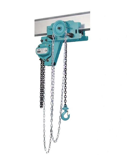 1T 5T Low Headroom manual chain hoist with trolley5