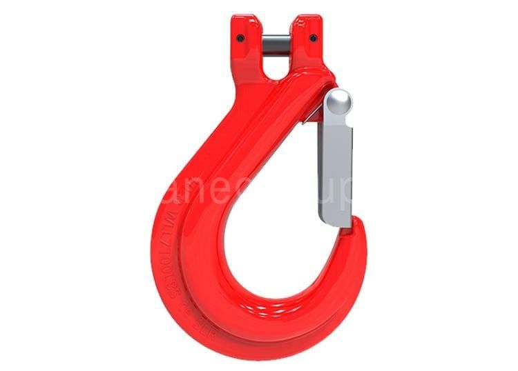 37Grade 80 clevis hooks with safety latch