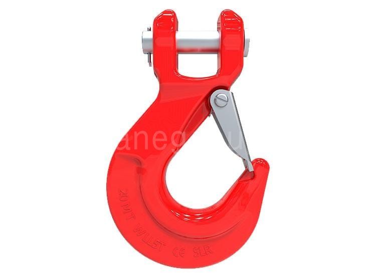 39Forged grade 80 clevis hooks with safety latch