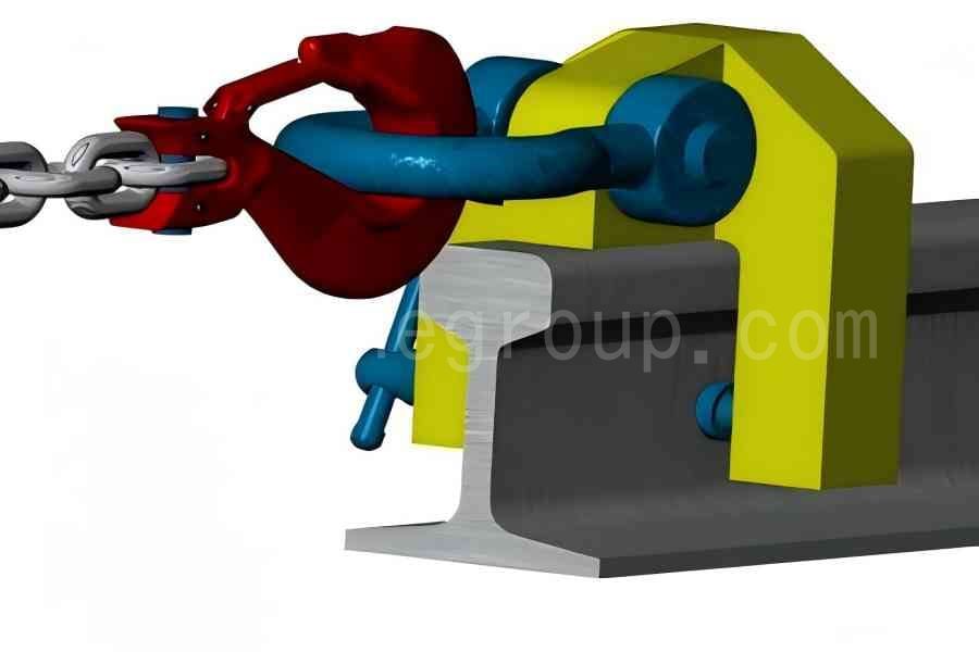 3Rail pulling clamps