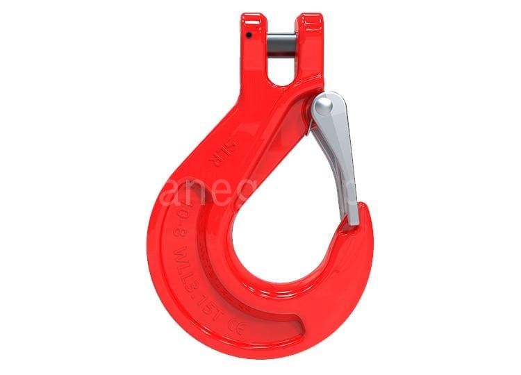 40Italian clevis hooks with safety latch