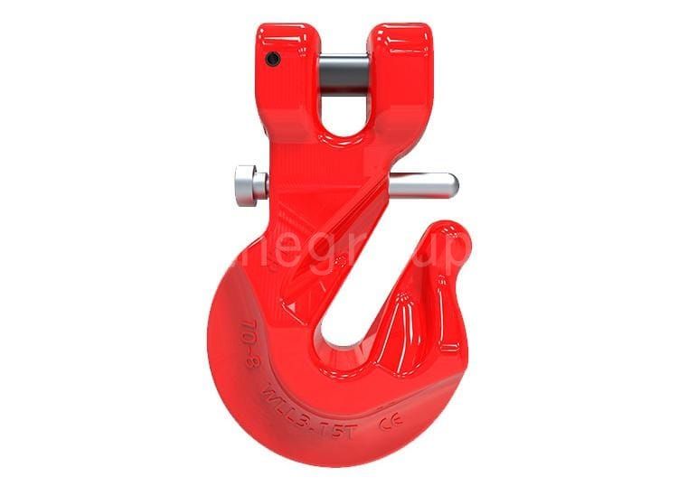 41Grade 80 clevis grab hooks with safety pin