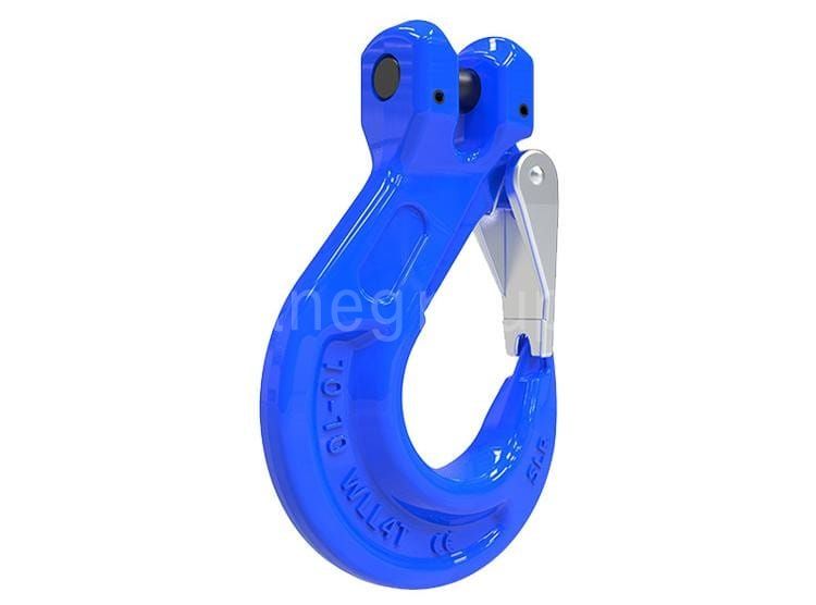 50Grade 100 clevis hooks with safety latch