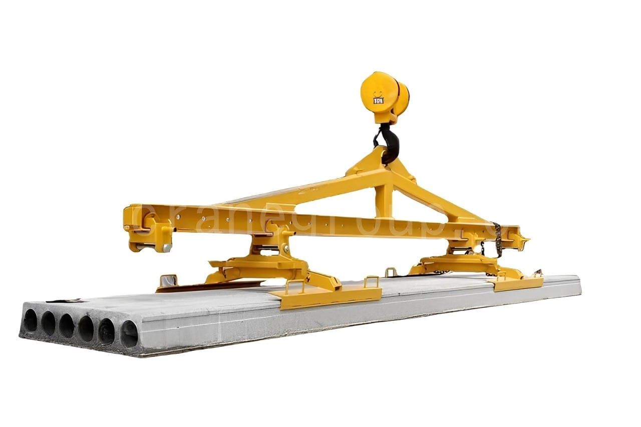 5Prefabricated concrete block grab