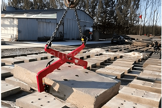8Concrete block lifting tongs