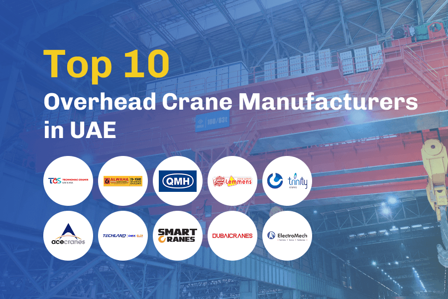 cover Top 10 Overhead Crane Manufacturers In The UAE watermarked