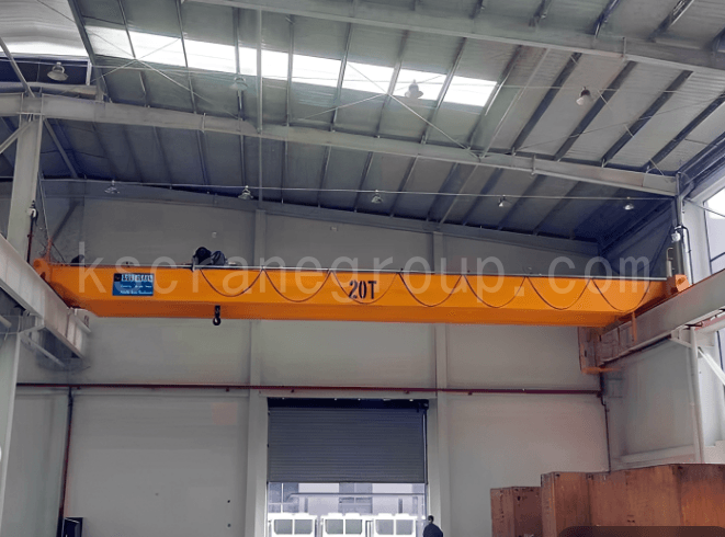 8 20 ton LD Top Running Enkelligger Bovenloopkraan