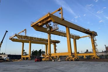 Livraison de portiques à haut rendement pour le projet phare de chantier portuaire de Géorgie (3e échelle)