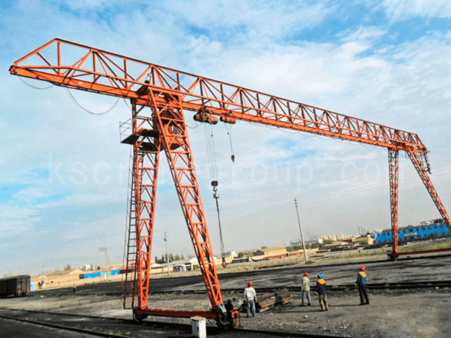 4Truss Gantry Crane with Electric Hoist 1