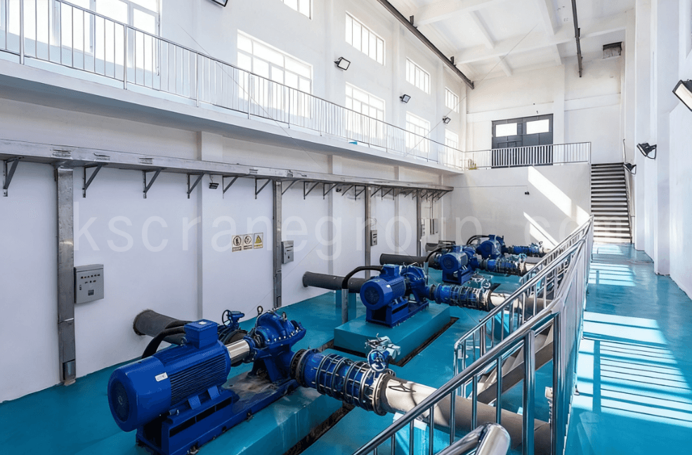 Manuelle Brückenkranindustrieanwendungen4 4