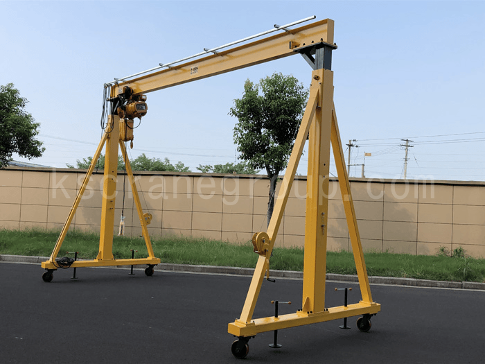 1Adjustable Small Portable Gantry Crane