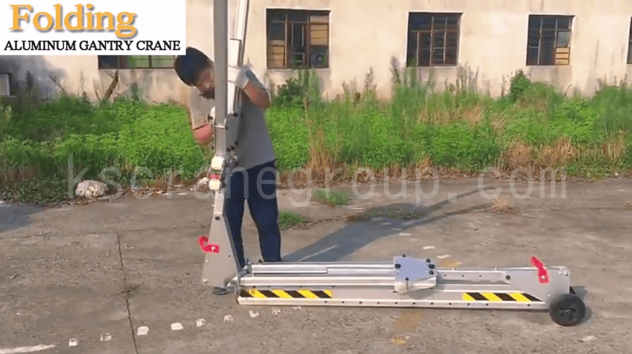 3.Remove the Bolts and Retract the outriggers