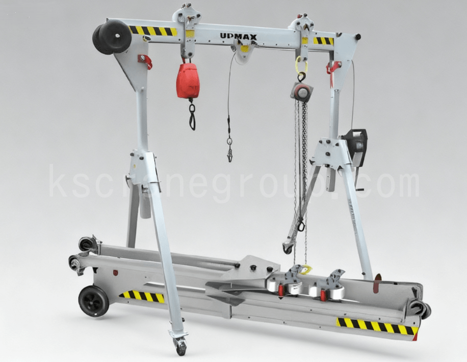3Small Portable Foldable Gantry Crane2