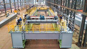 ความเร็วของ KUANGSHAN โดดเด่นอีกครั้งที่เหอหนาน KUANGSHAN Baosteel Crane ผ่านการตรวจสอบระดับผู้เชี่ยวชาญ A 2
