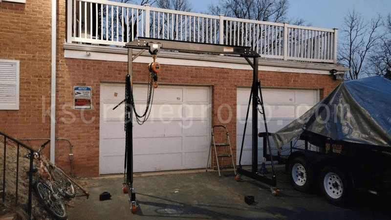 adjustable gantry crane Automotive and Mechanical Repair Industry​​ 1