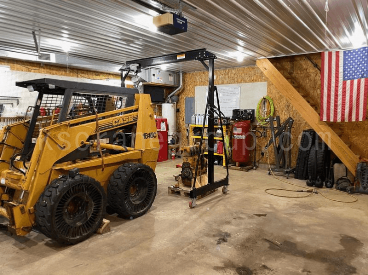 adjustable gantry crane Automotive and Mechanical Repair Industry​​ 2