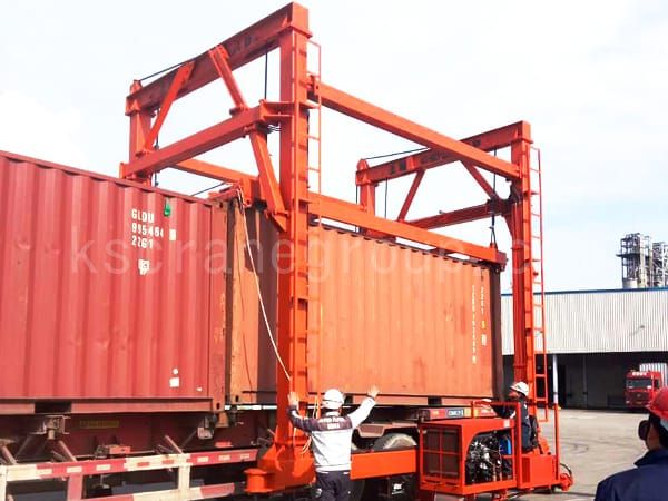 6इंटीग्रल डीजल हाइड्रोलिक स्ट्रैडल कैरियर