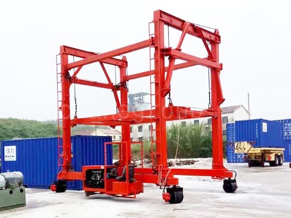 9इंटीग्रल डीजल हाइड्रोलिक स्ट्रैडल कैरियर