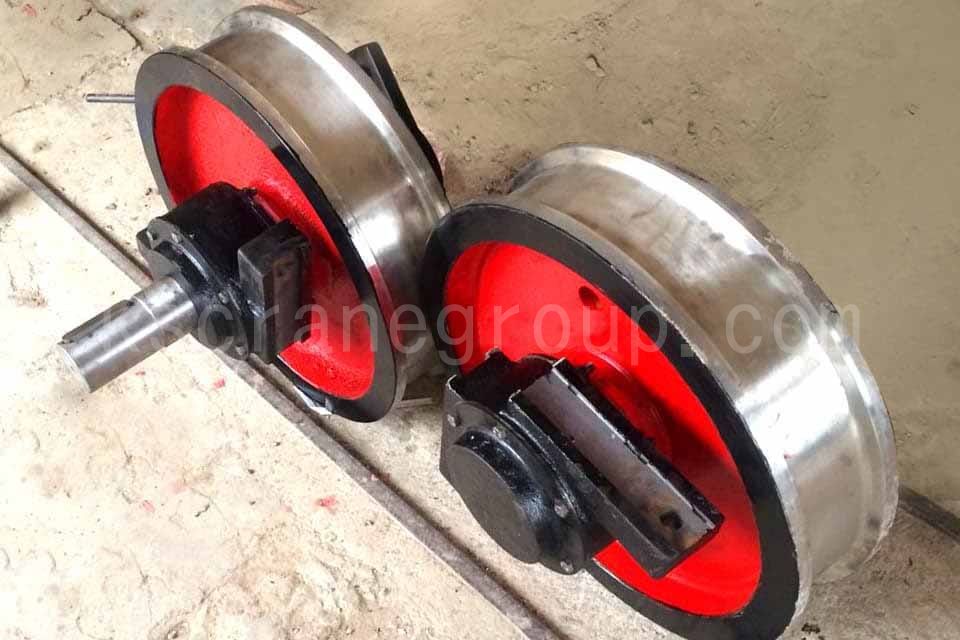 τροχός γερανού με αντιεκρηκτική προστασία