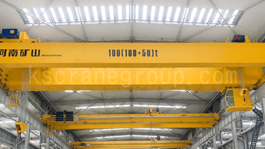 100 ton Overhead Crane Helps Build Underground Dragon Industry Benchmark banner