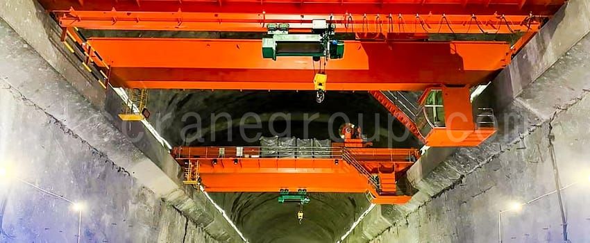 Des ponts roulants de 125 tonnes soutiennent un projet hydroélectrique national clé¹