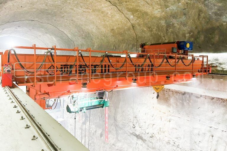 125t Overhead Cranes Support National Key Hydropower Project2