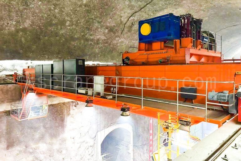 125t Overhead Cranes Support National Key Hydropower Project3