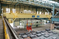 50 टन स्लैब हैंडलिंग ओवरहेड क्रेन 1