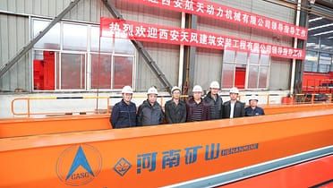 Aerospace Group photograph of both parties1