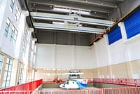 Spezialkran für Notfallrettungssimulationen im Wasser (Maßstab 1)