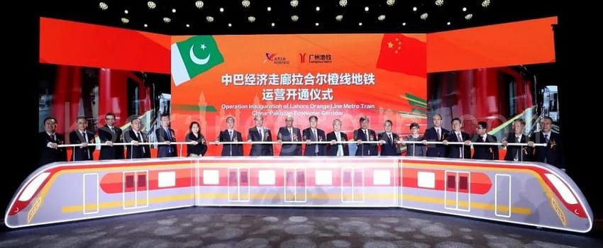 KUANGSHAN CRANE 32 Sets of Cranes Support Lahore Orange Line Metro Operation in China Pakistan Economic Corridor7