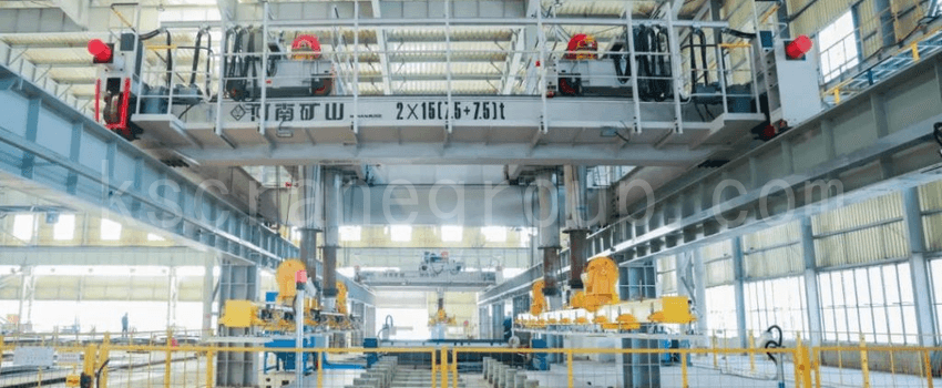 KUANGSHAN CRANE Fully Automated Steel Plate Cutting Solution Crane4