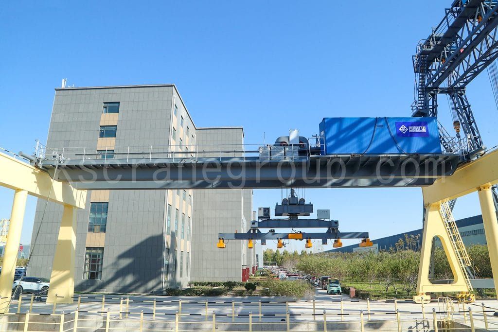 KUANGSHAN CRANE inteligentny system zarządzania magazynem crane1