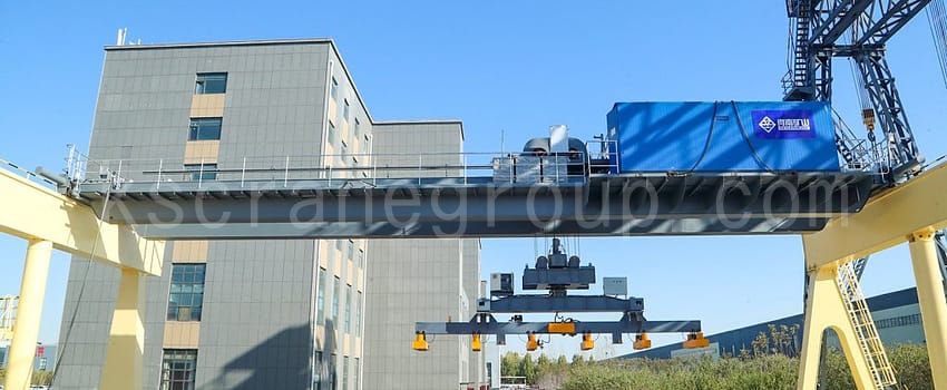 KUANGSHAN CRANE inteligentny system zarządzania magazynem crane1